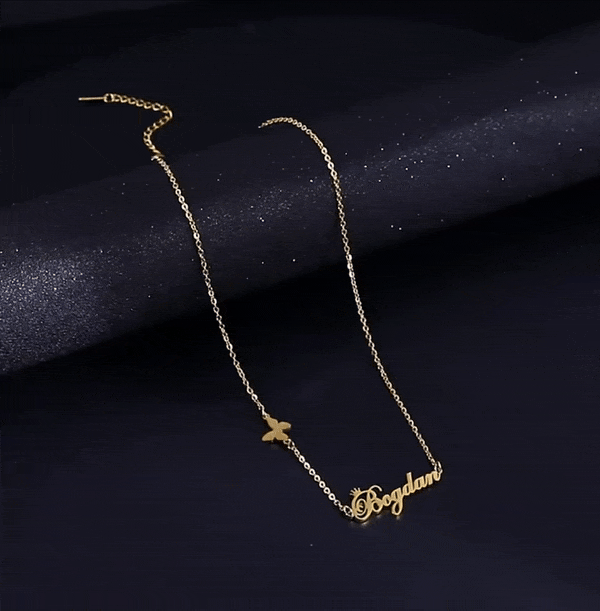Custom Pendant Necklace Name (BUY 1 GET 1 FREE)